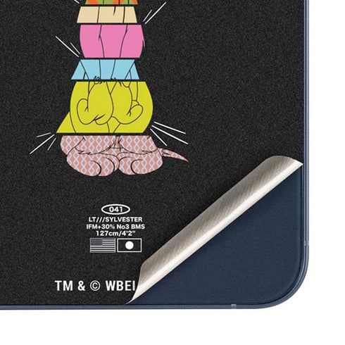 Looney Tunes Sylvester the Cat Sliced Juxtapose Galaxy A36 5G Skin